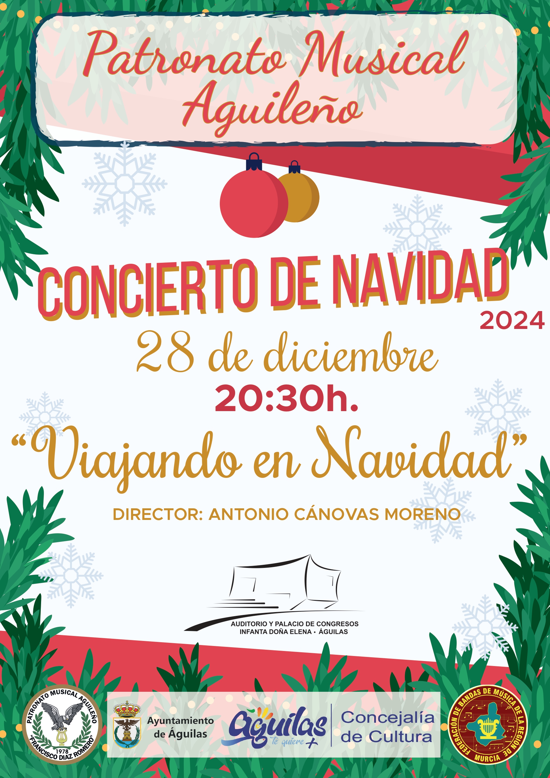 CONCIERTO DE NAVIDAD PATRONATO MUSICAL AGUILEO